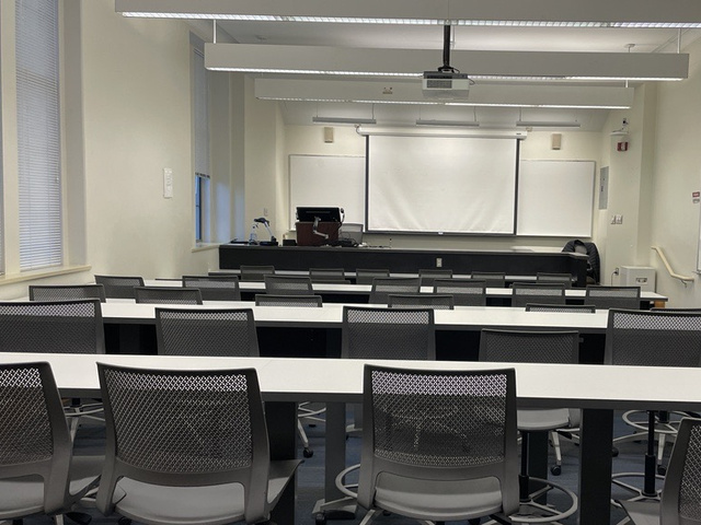 Classroom 244 in Daniel F. Guggenheim