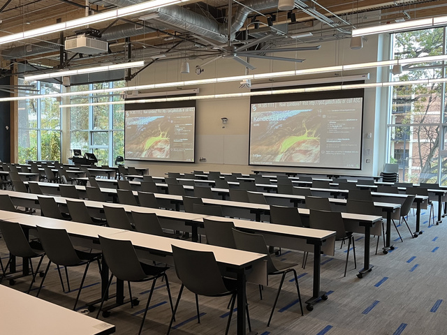 Classroom 152 in Kendeda Building for Innovative Sustainable Design