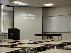 Classroom 380 in Bunger-Henry